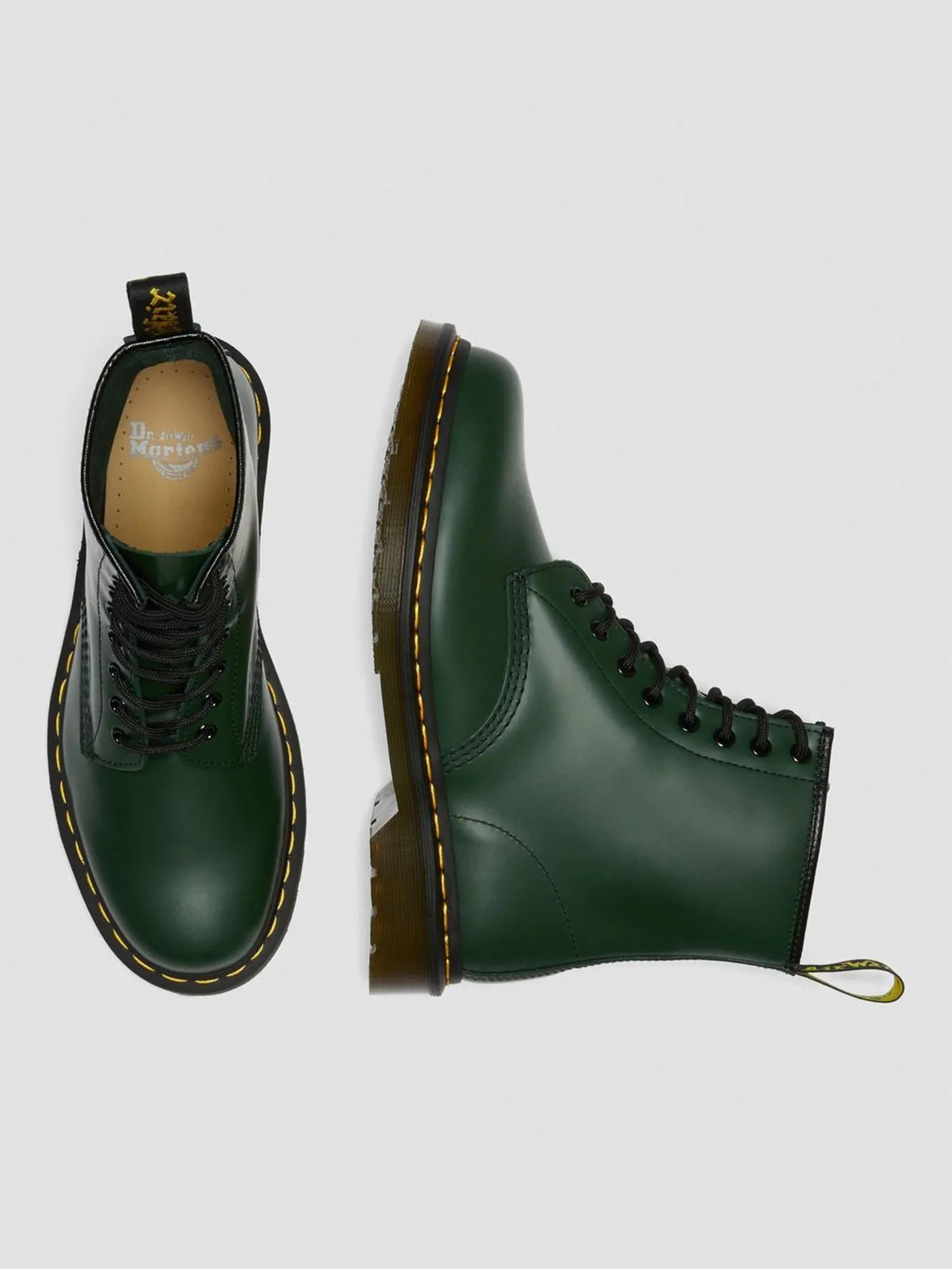 1460 Smooth Green Boots