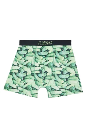 AERO Cucumbers Printed Boxer Briefs