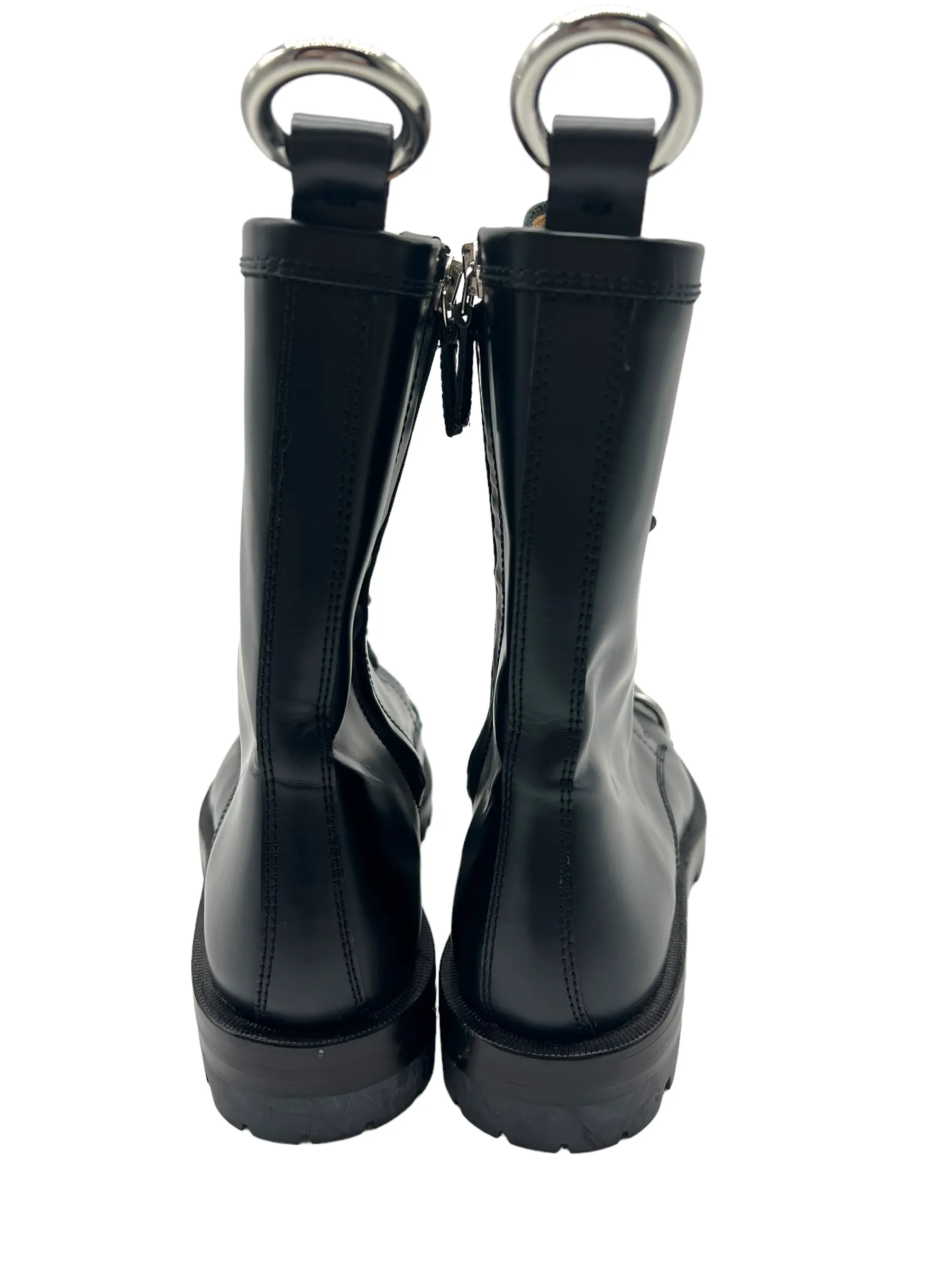 Alexander Wang Black Kennah Size 38 Combat Boots