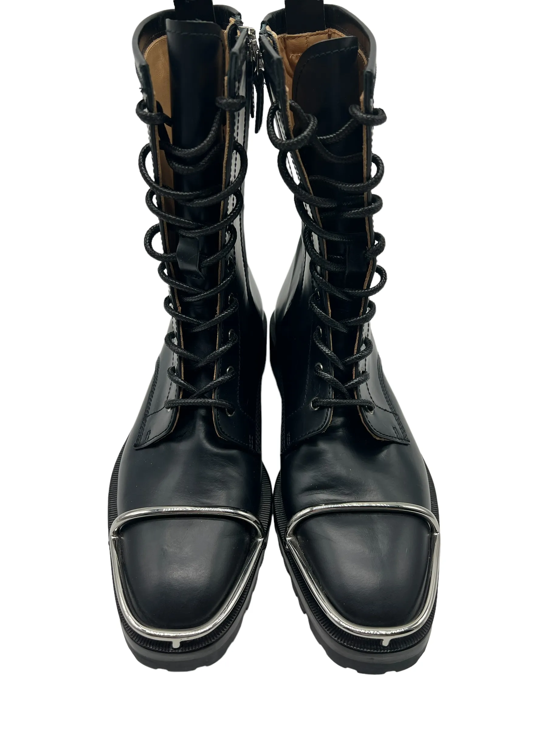 Alexander Wang Black Kennah Size 38 Combat Boots