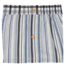 Aqua Stripe Boxer Short