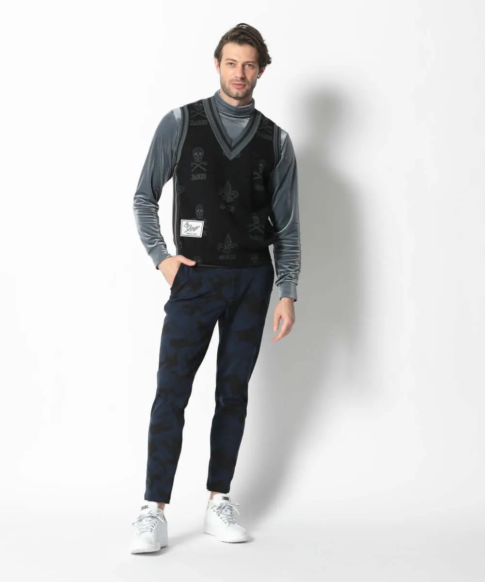 Atlas Jacquard Knit Vest | MEN