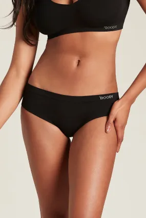 Bamboo Hipster Bikini Briefs - Black