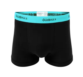 Black/Blue - Mens Boxer Shorts