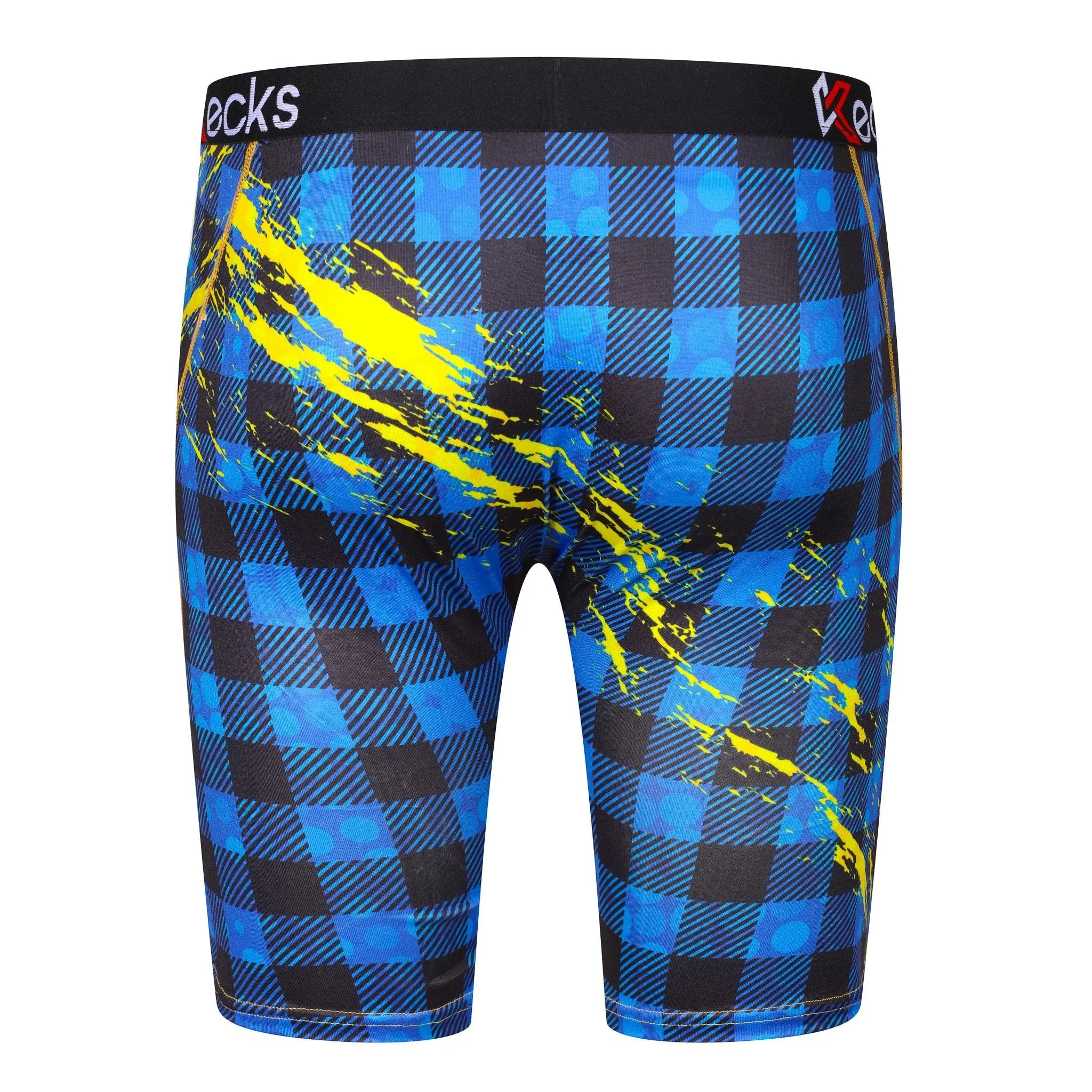 Blue Flannel Mens Boxer Shorts