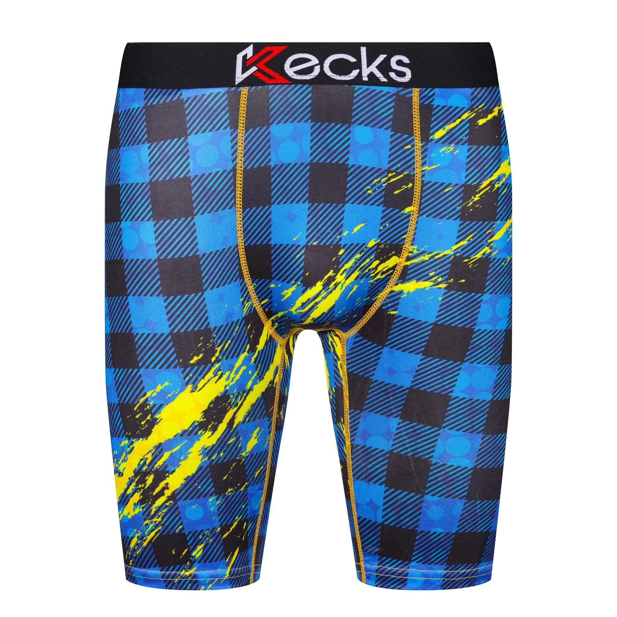 Blue Flannel Mens Boxer Shorts