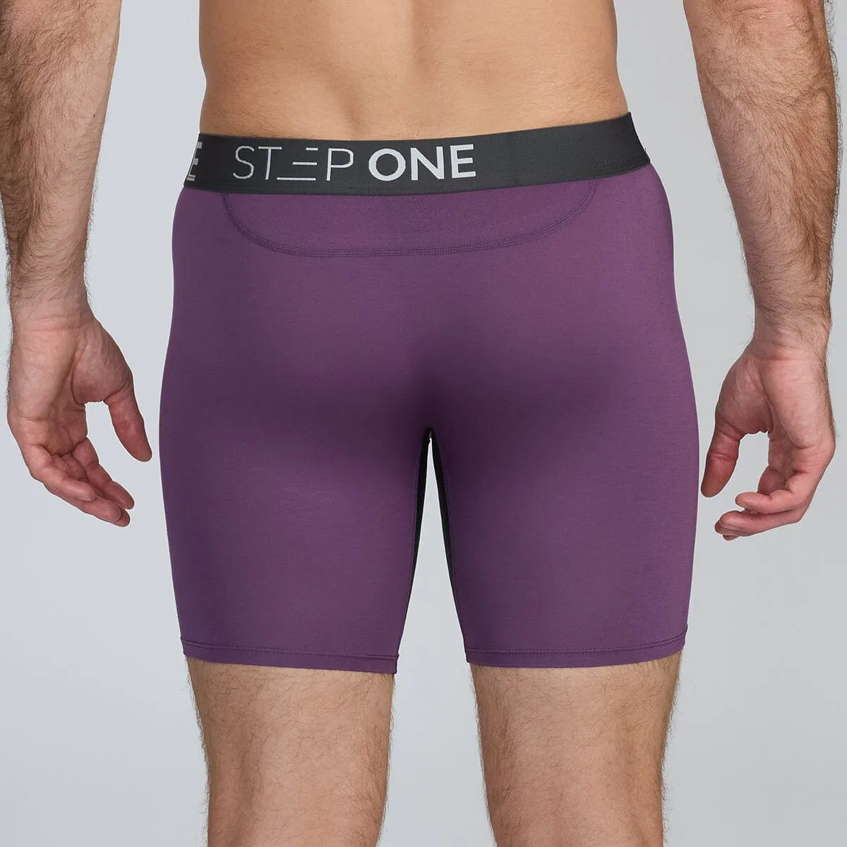 Boxer Brief Fly - Juicy Plums