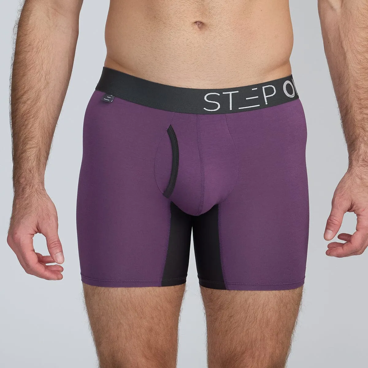 Boxer Brief Fly - Juicy Plums