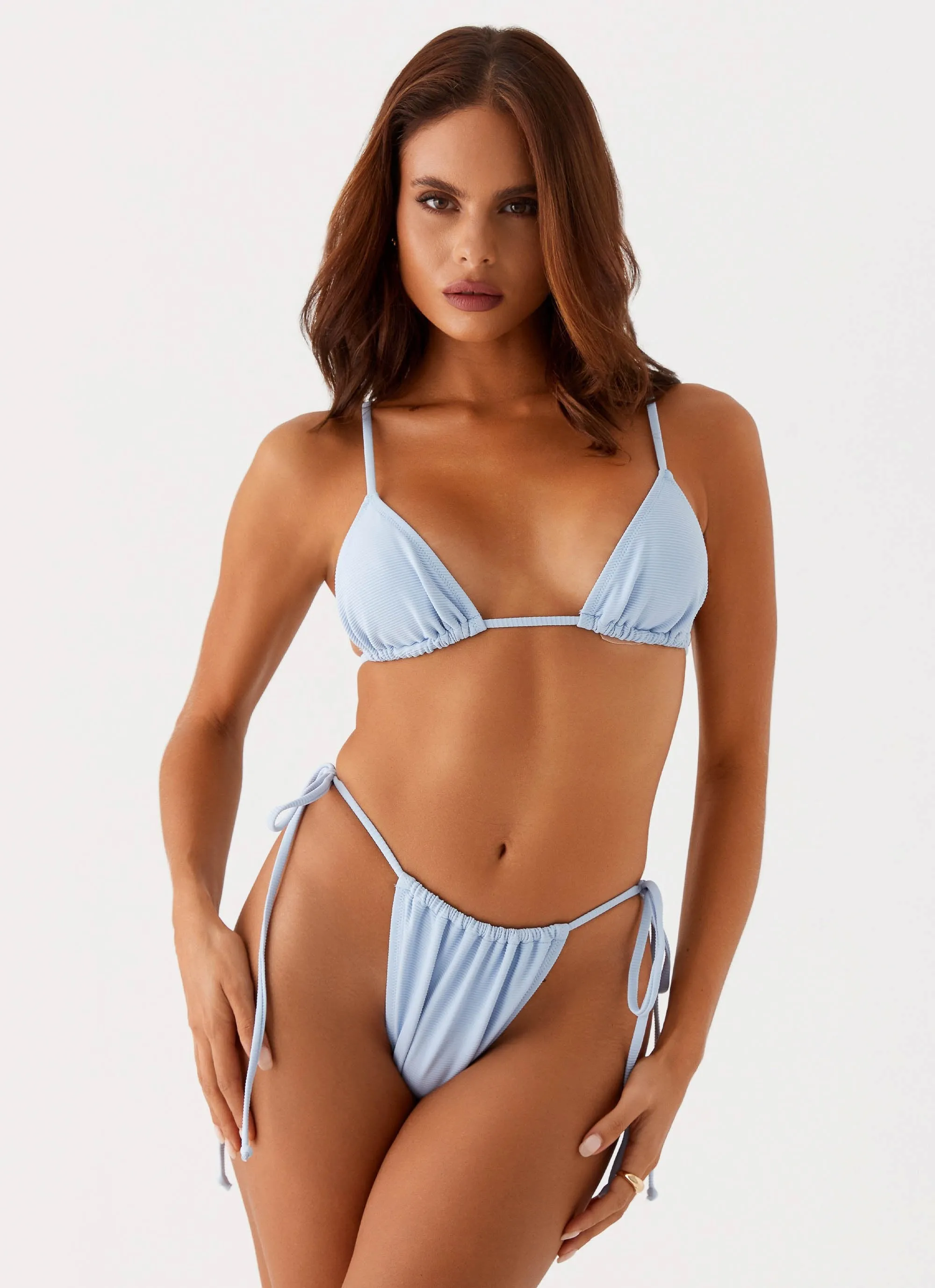 Calista Bikini Top - Blue