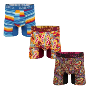 Cool Comfort Bundle - Mens Bamboo Boxer Shorts 3 Pack Bundle