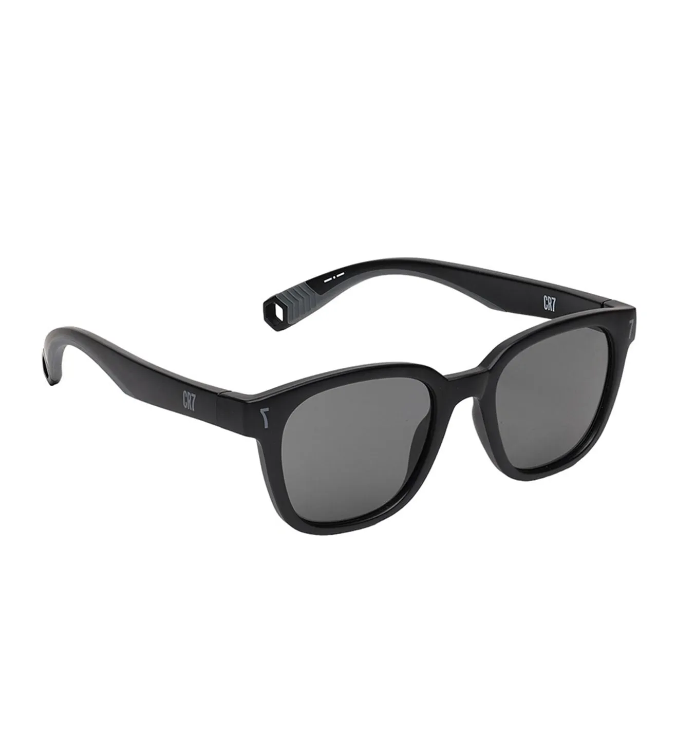 CR7 Men Dark Grey Wayfarer Sunglasses