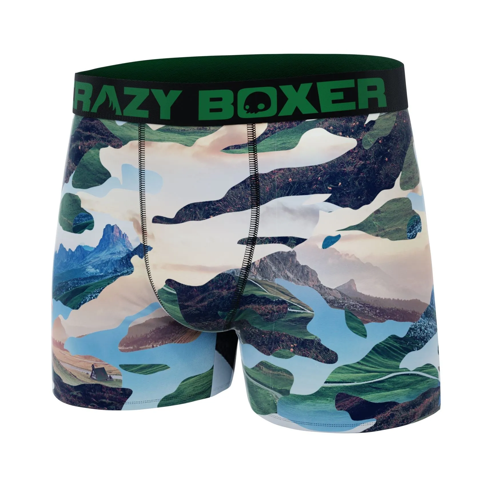 CRAZYBOXER Camouflage Men's Boxer Briefs