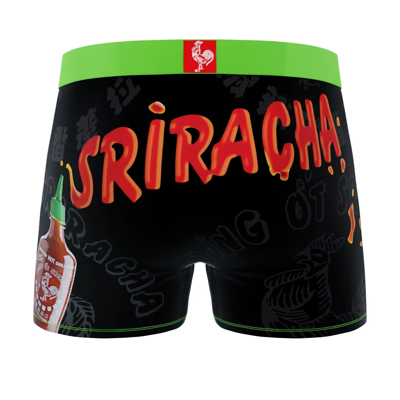 CRAZYBOXER Sriracha Sauce Men's Boxer Briefs