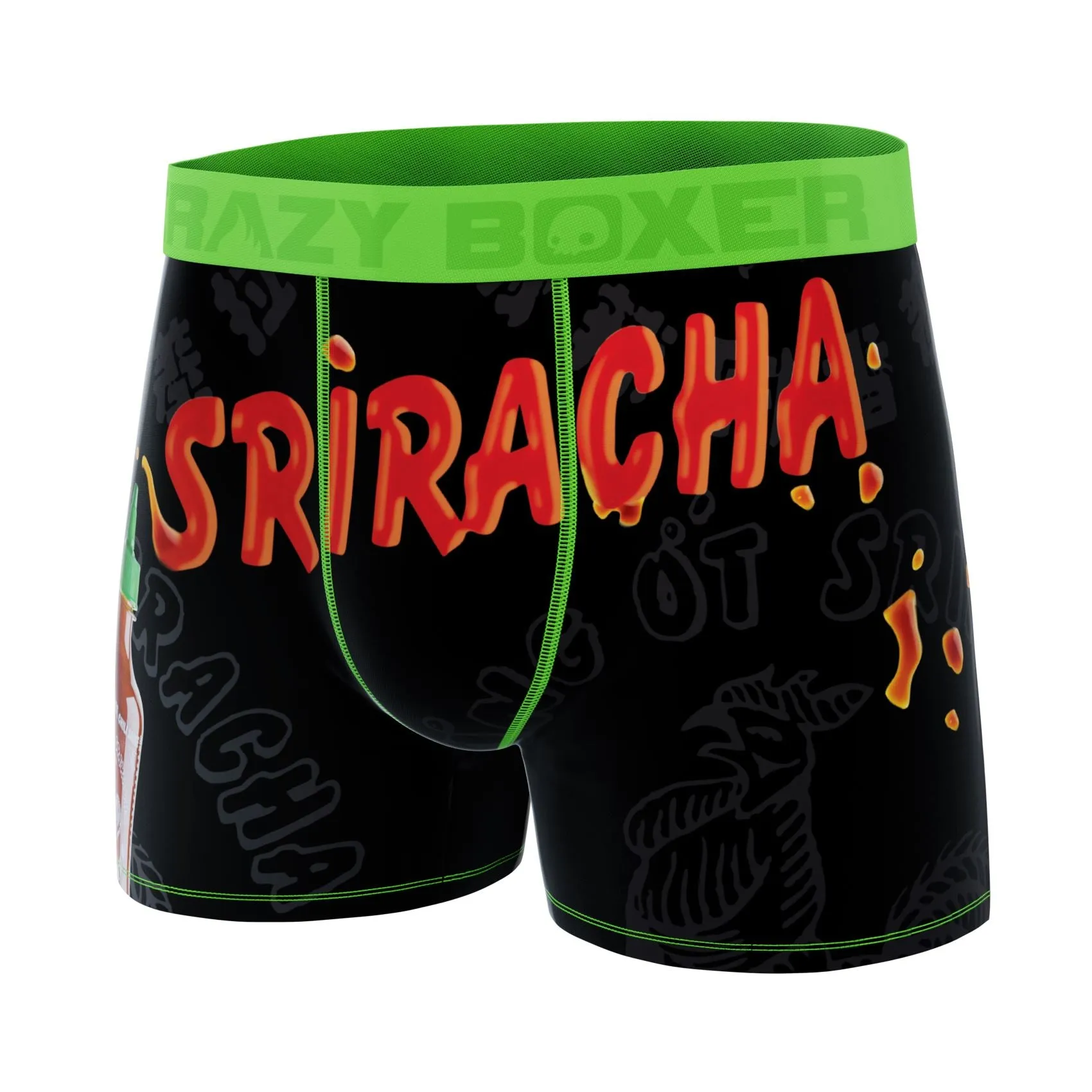 CRAZYBOXER Sriracha Sauce Men's Boxer Briefs