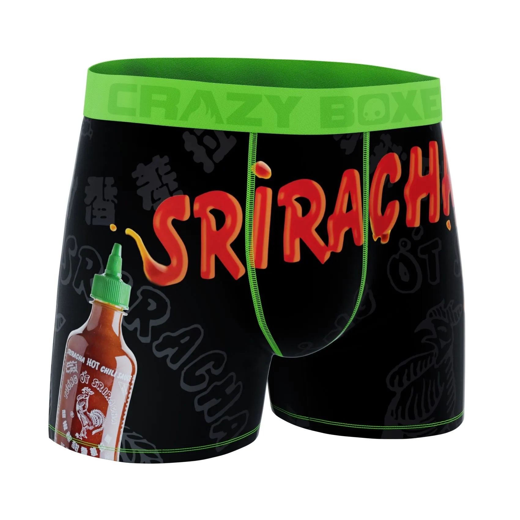 CRAZYBOXER Sriracha Sauce Men's Boxer Briefs