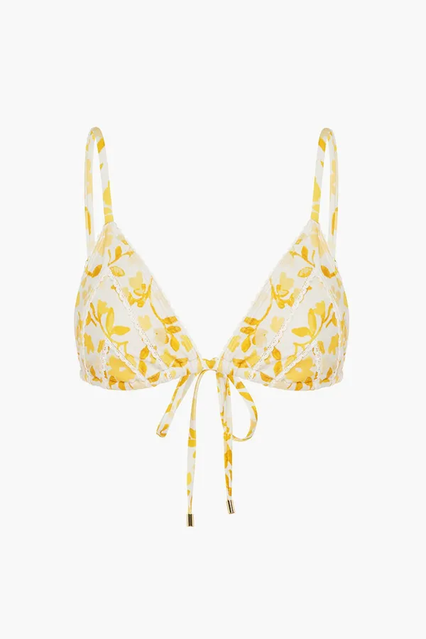 Daffodil triangle bikini