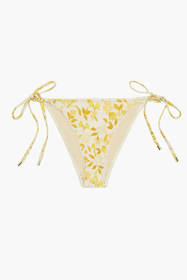 Daffodil triangle bikini