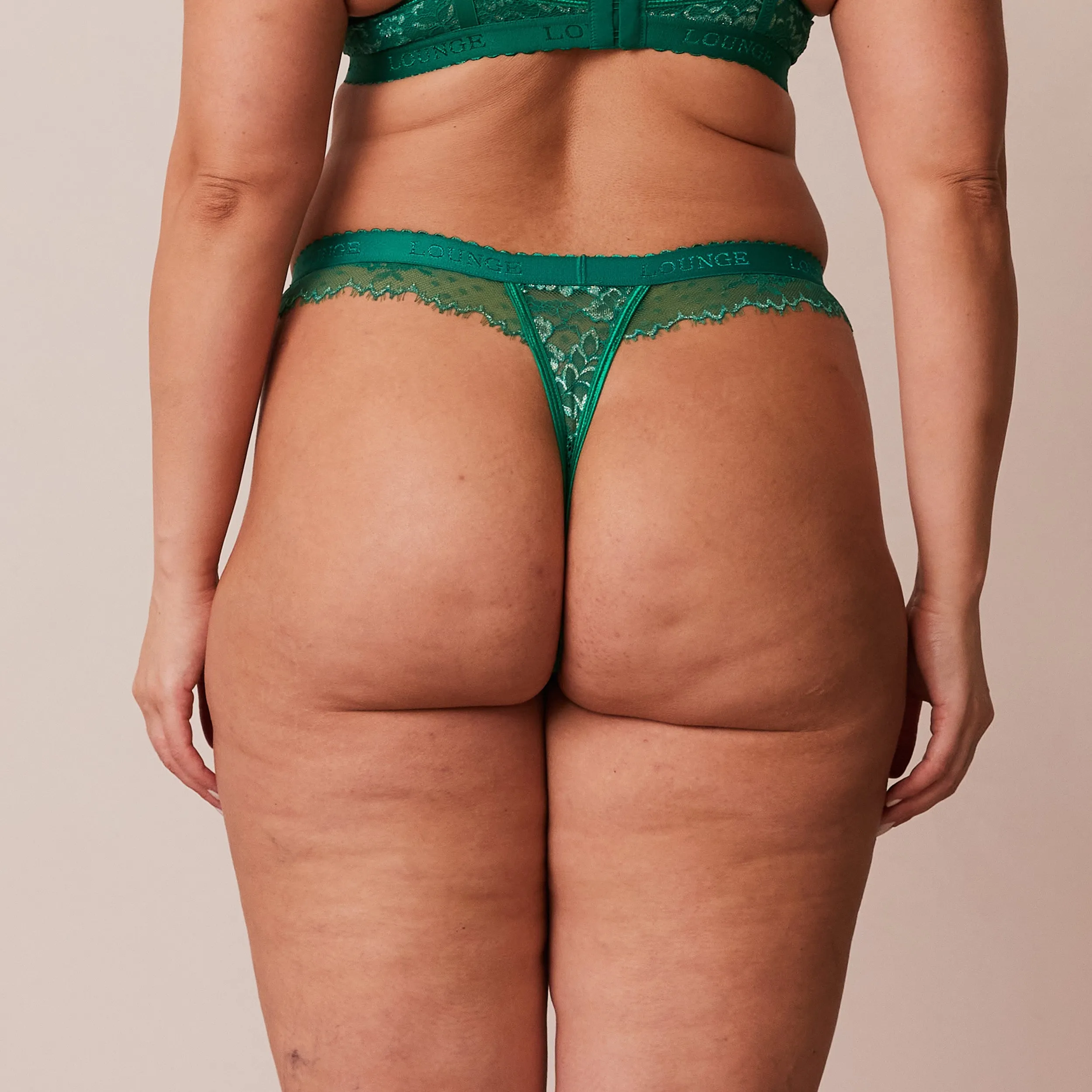 Desire Thong - Emerald