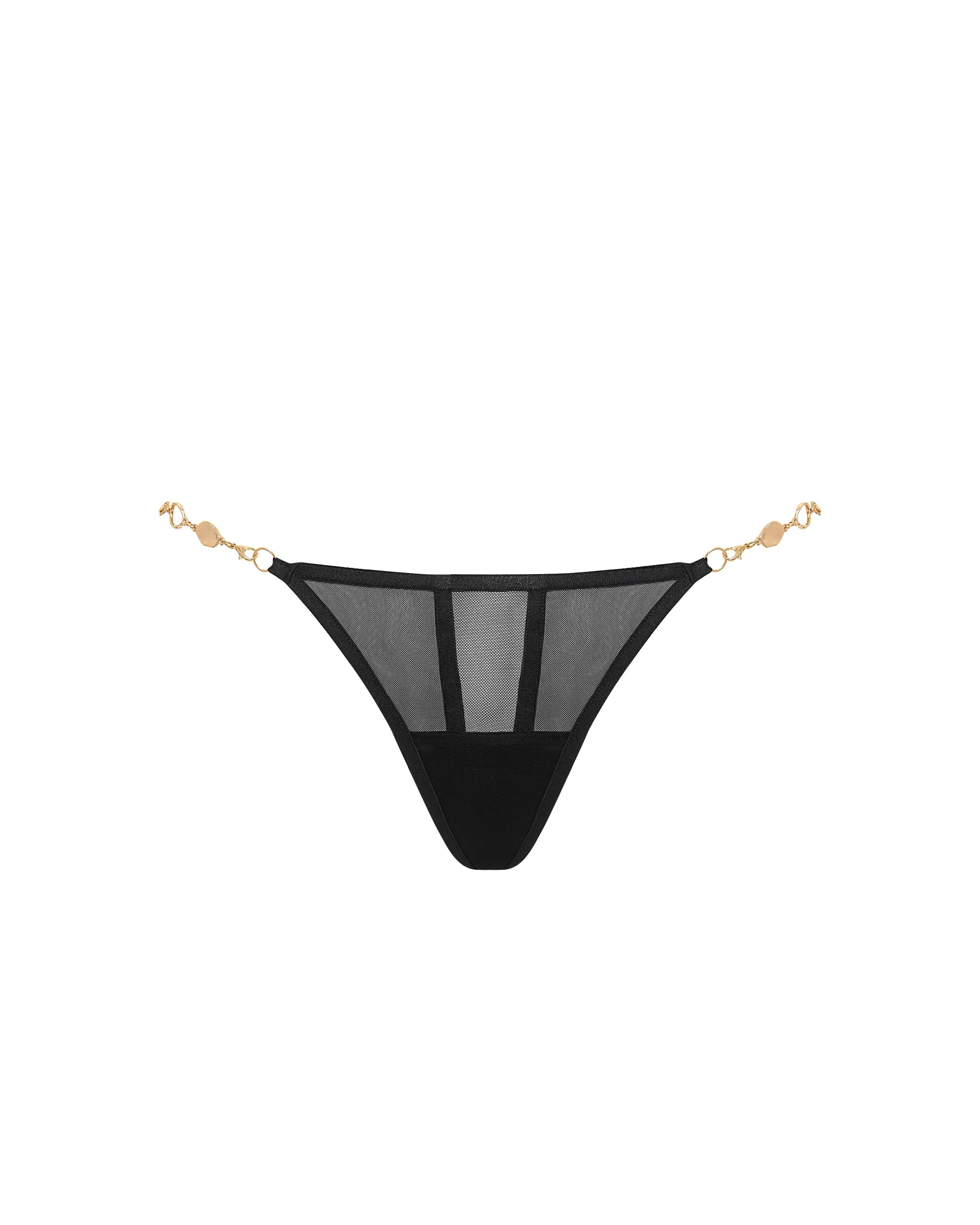 Emery Thong Black/Gold