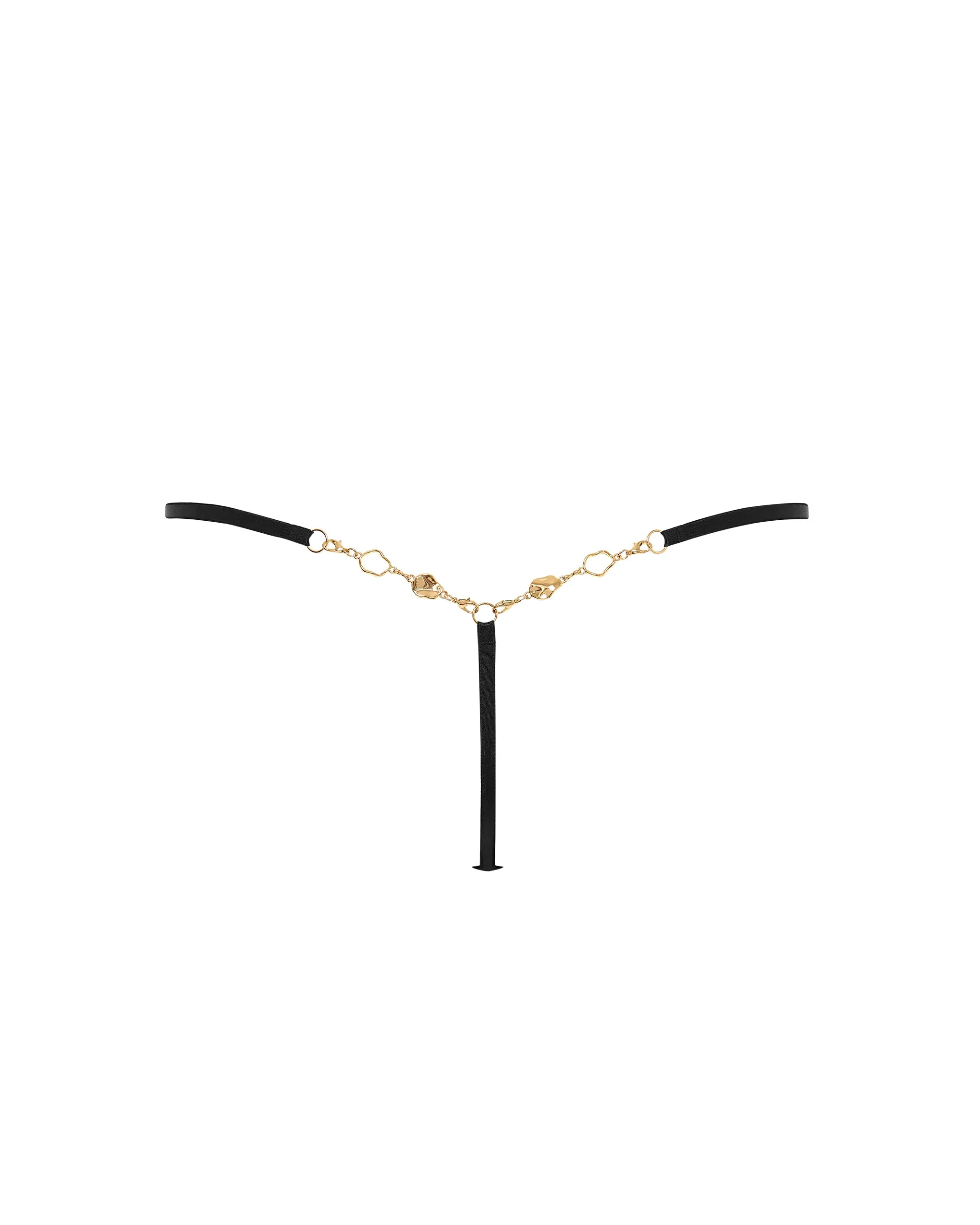 Emery Thong Black/Gold