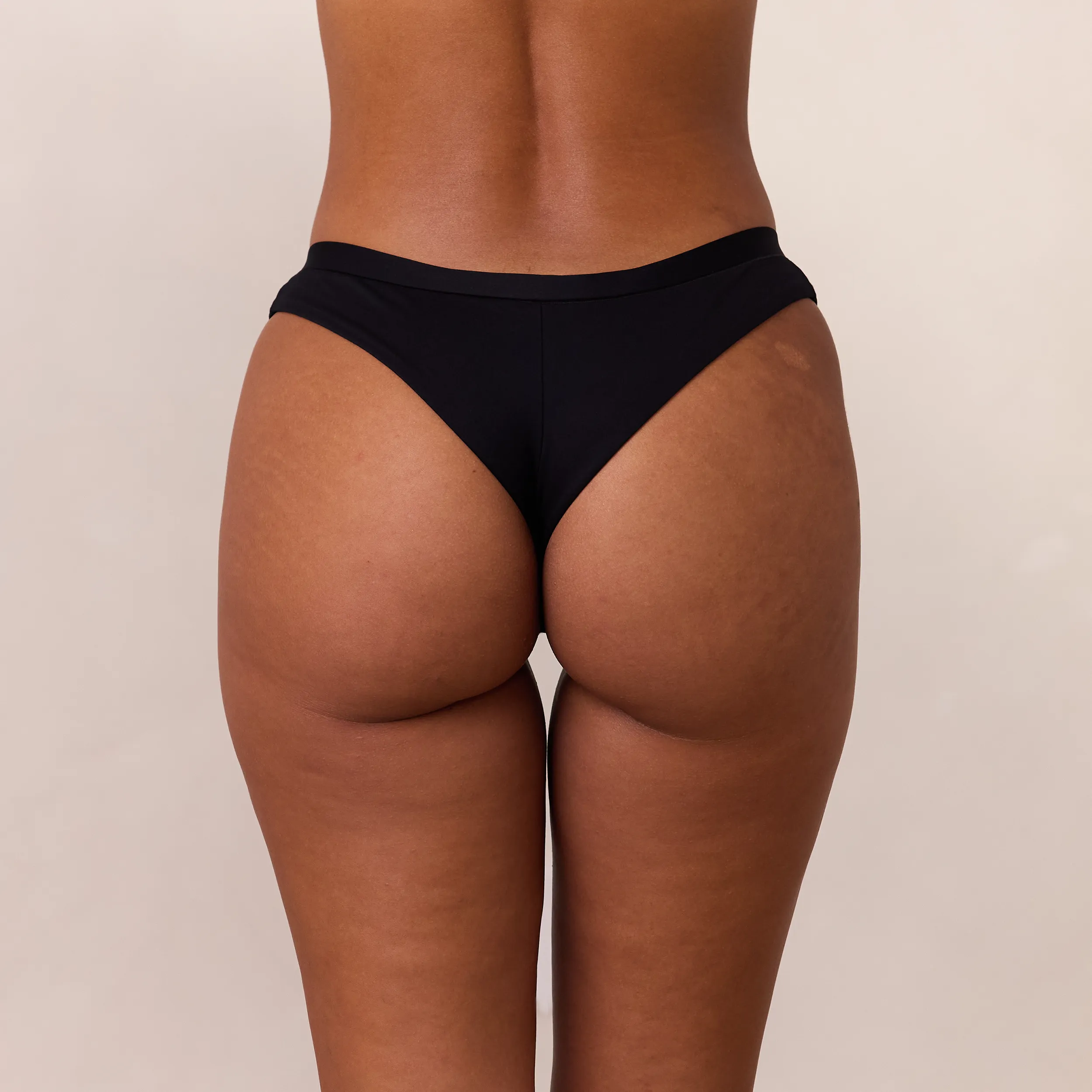 Everyday Comfort Brazilian Briefs - Black