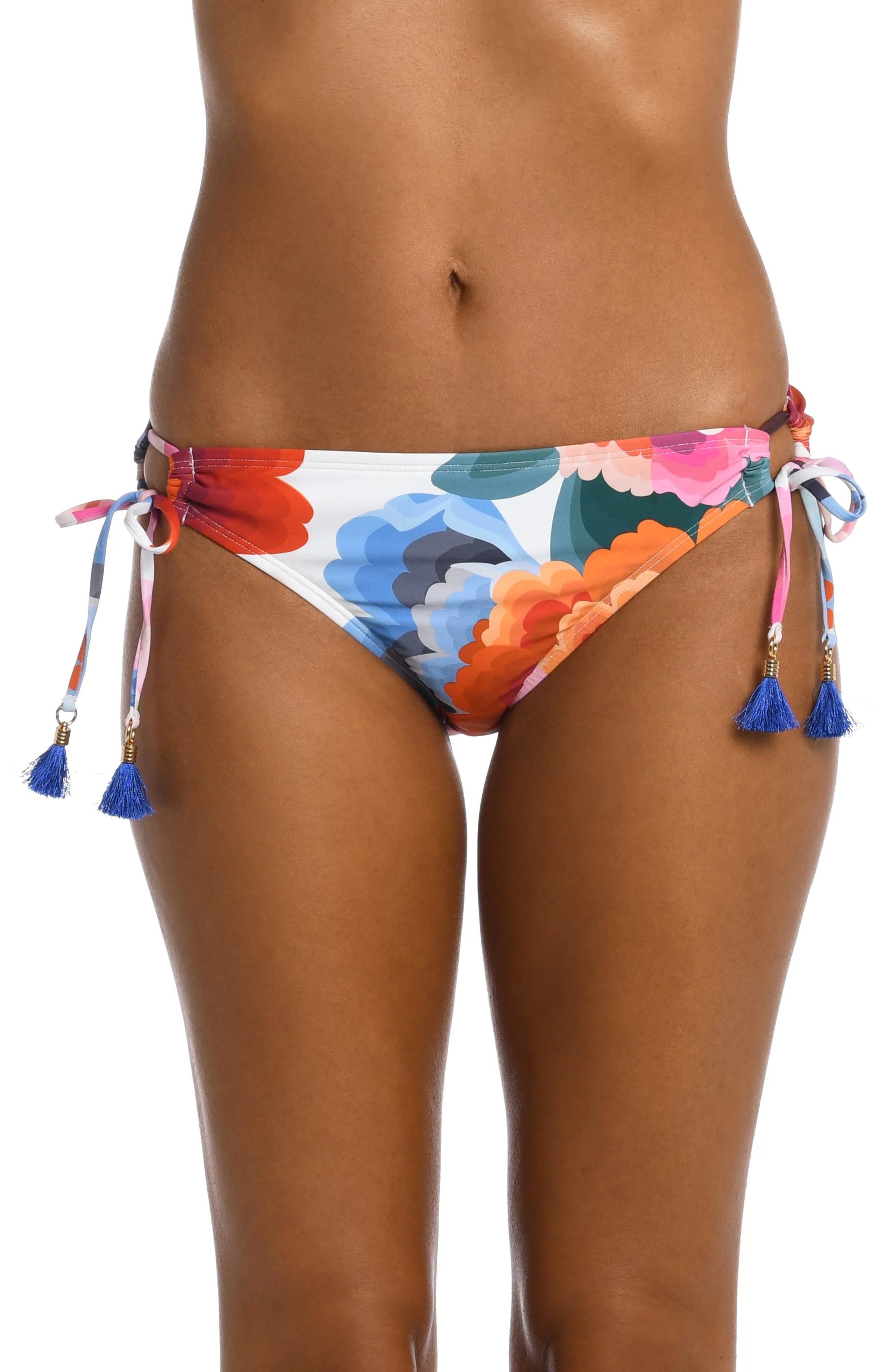 Floral Rhythm Side Tie Hipster Bottom - FINAL SALE