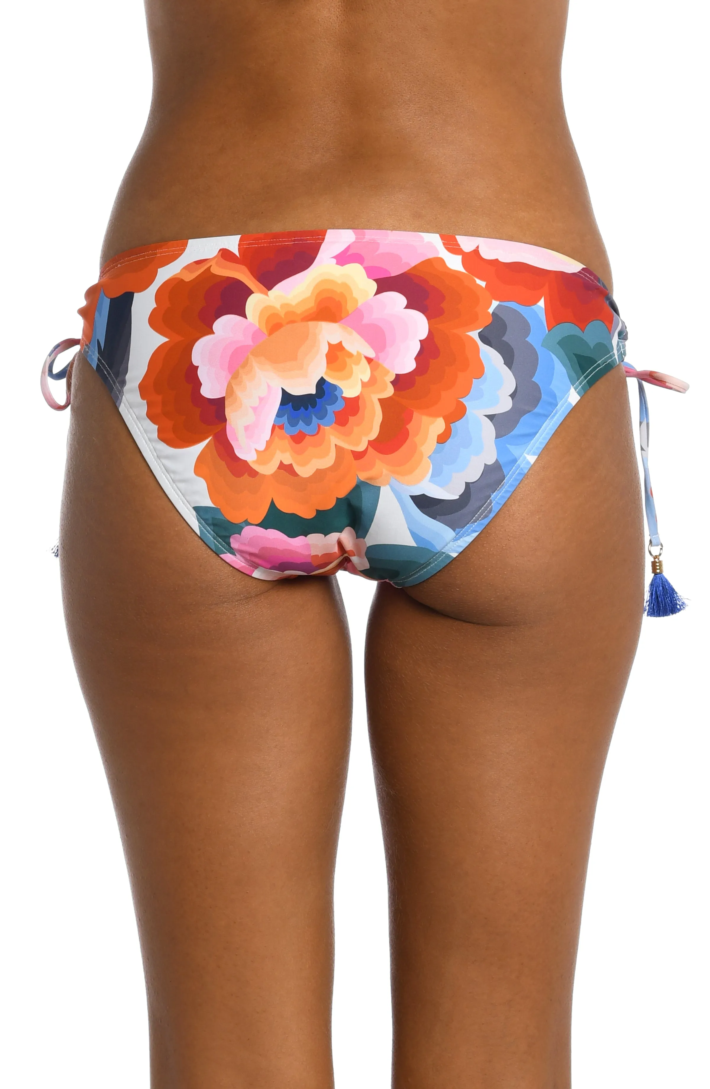 Floral Rhythm Side Tie Hipster Bottom - FINAL SALE