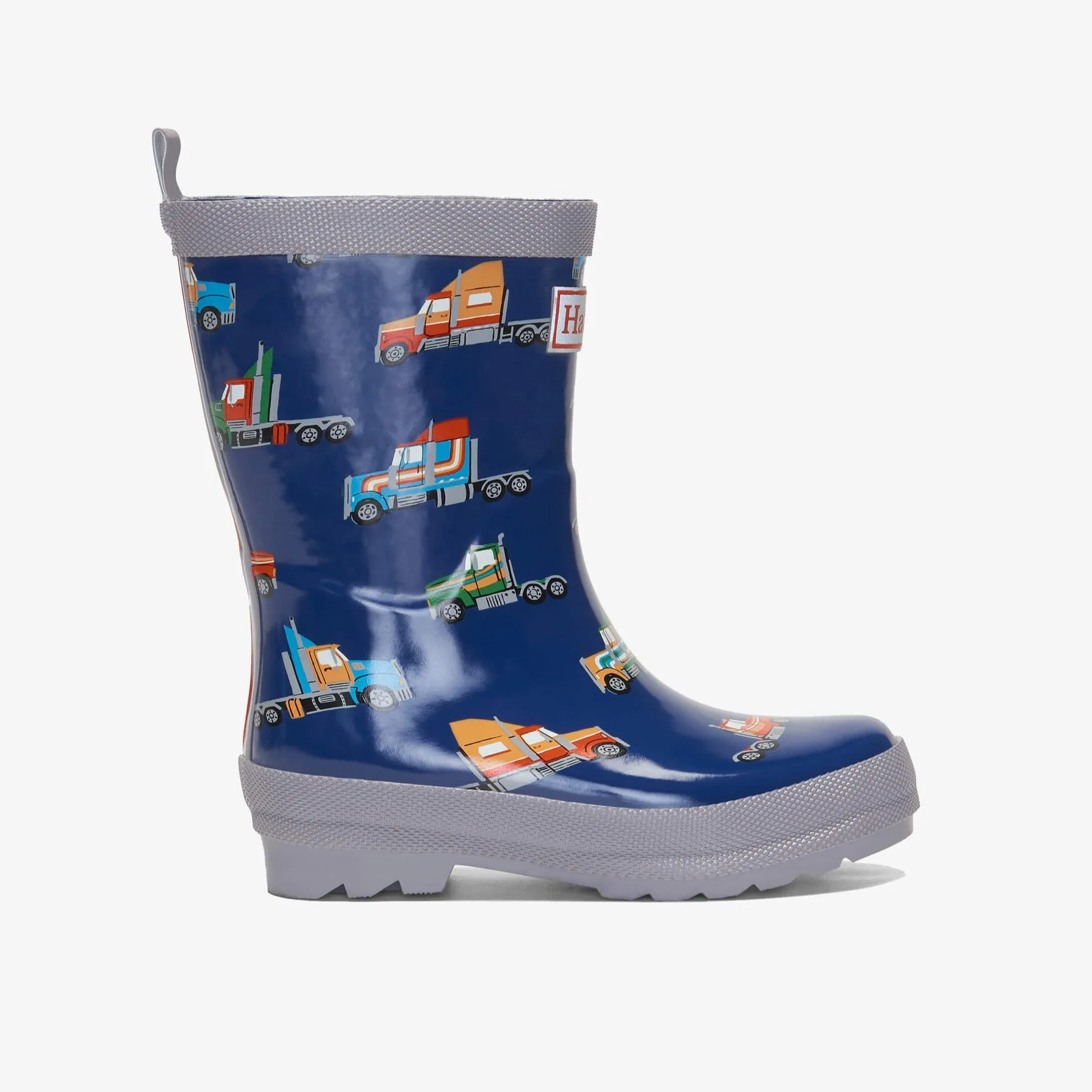 Hatley Big Rigs Shiny Rain Boots