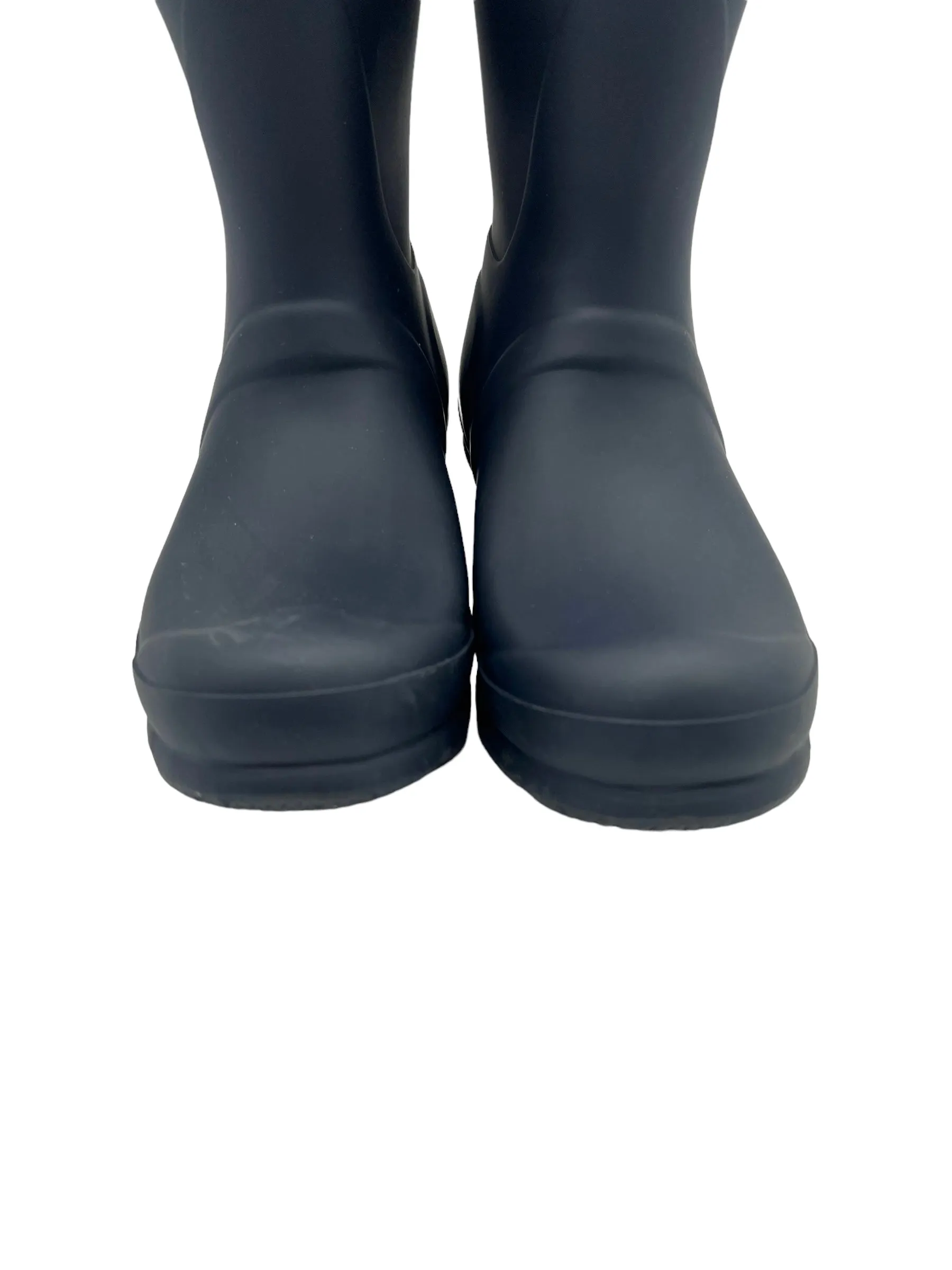 Hunter Navy Size 7 Original Short Rain Boots