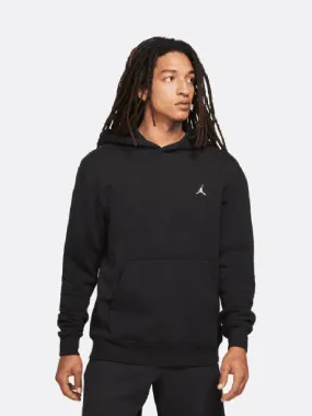 Jordan Mens Essential Black Fleece Pullover Hoodie