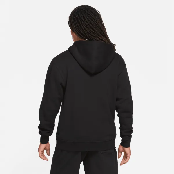 Jordan Mens Essential Black Fleece Pullover Hoodie