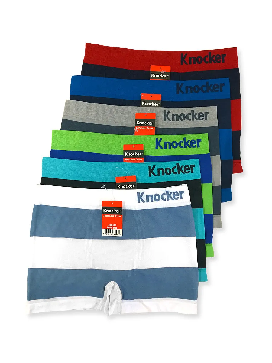 KNOCKER JUNIOR SEAMLESS BOXER BRIEFS (JPS006)