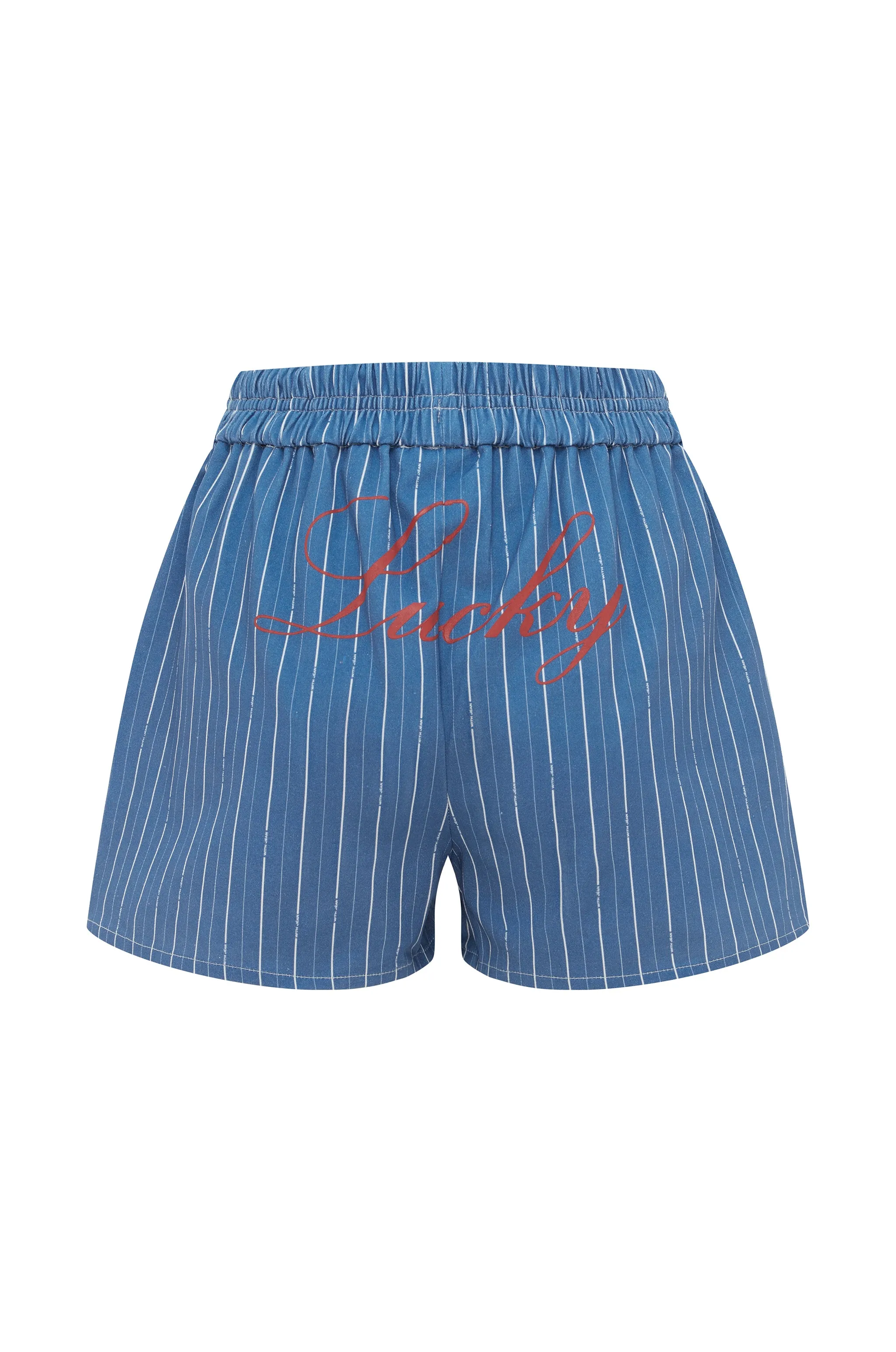 Lucky Boxer Briefs | Blue Pinstripe