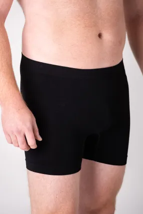 Men's Bamboo Boxer Brief - Black