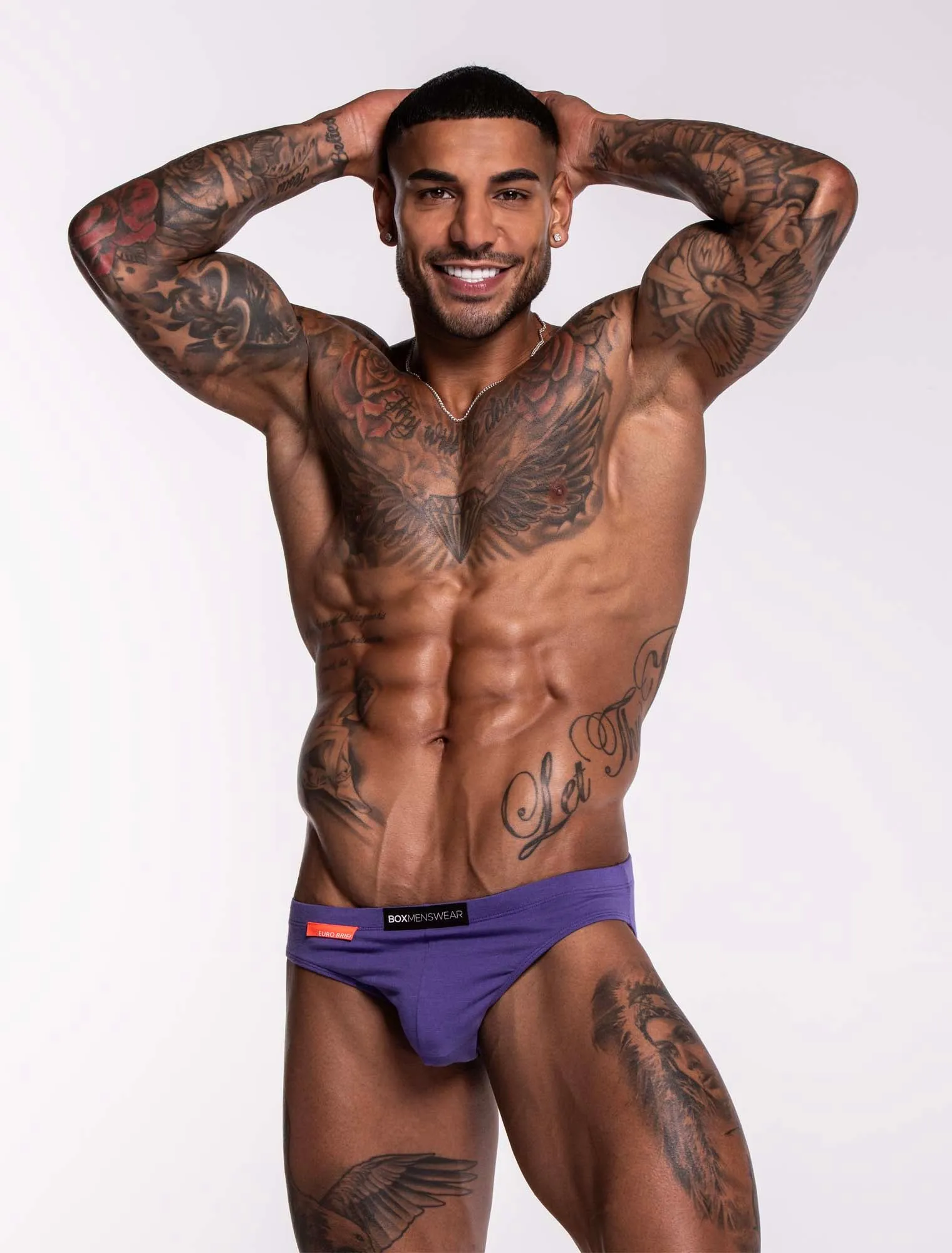 Mens Euro Briefs - Ultra Violet