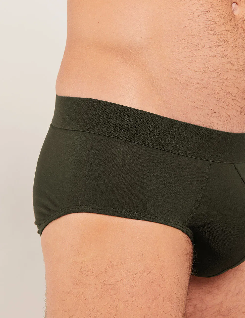 Men's Everyday Briefs - Dark Olive