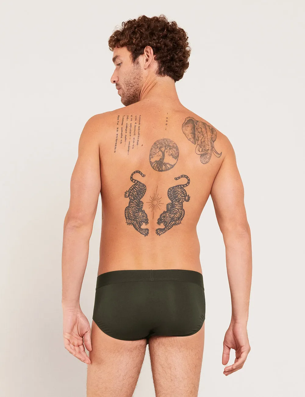 Men's Everyday Briefs - Dark Olive