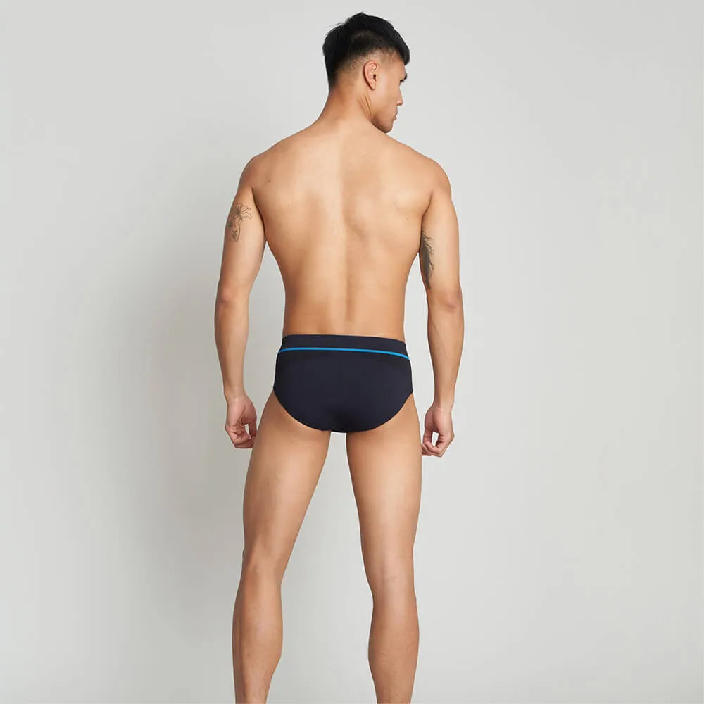 Men's Running Briefs - Black