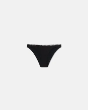 Merve - Crochet Bikini Bikini Bottoms - Black