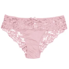 Panty coordinable hipster de encaje rosa 74387 Carnival