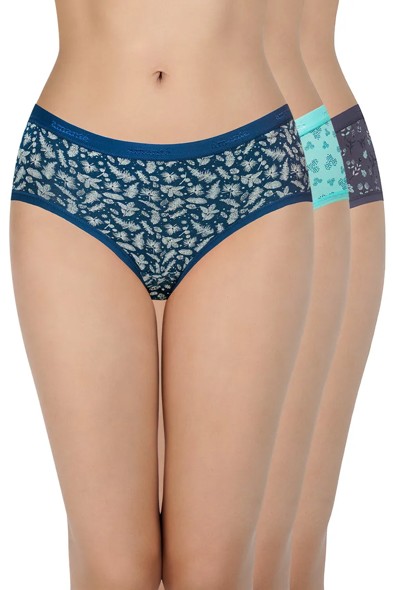 Print Low Rise Hipster Panties (Pack of 3)