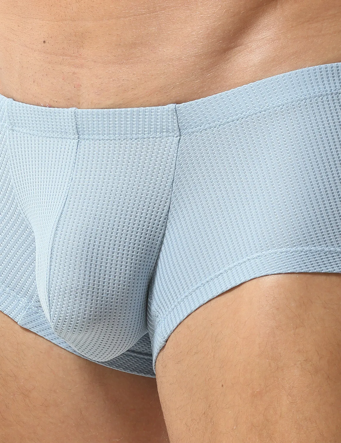 Solid Elastic Boxer Briefs 23202