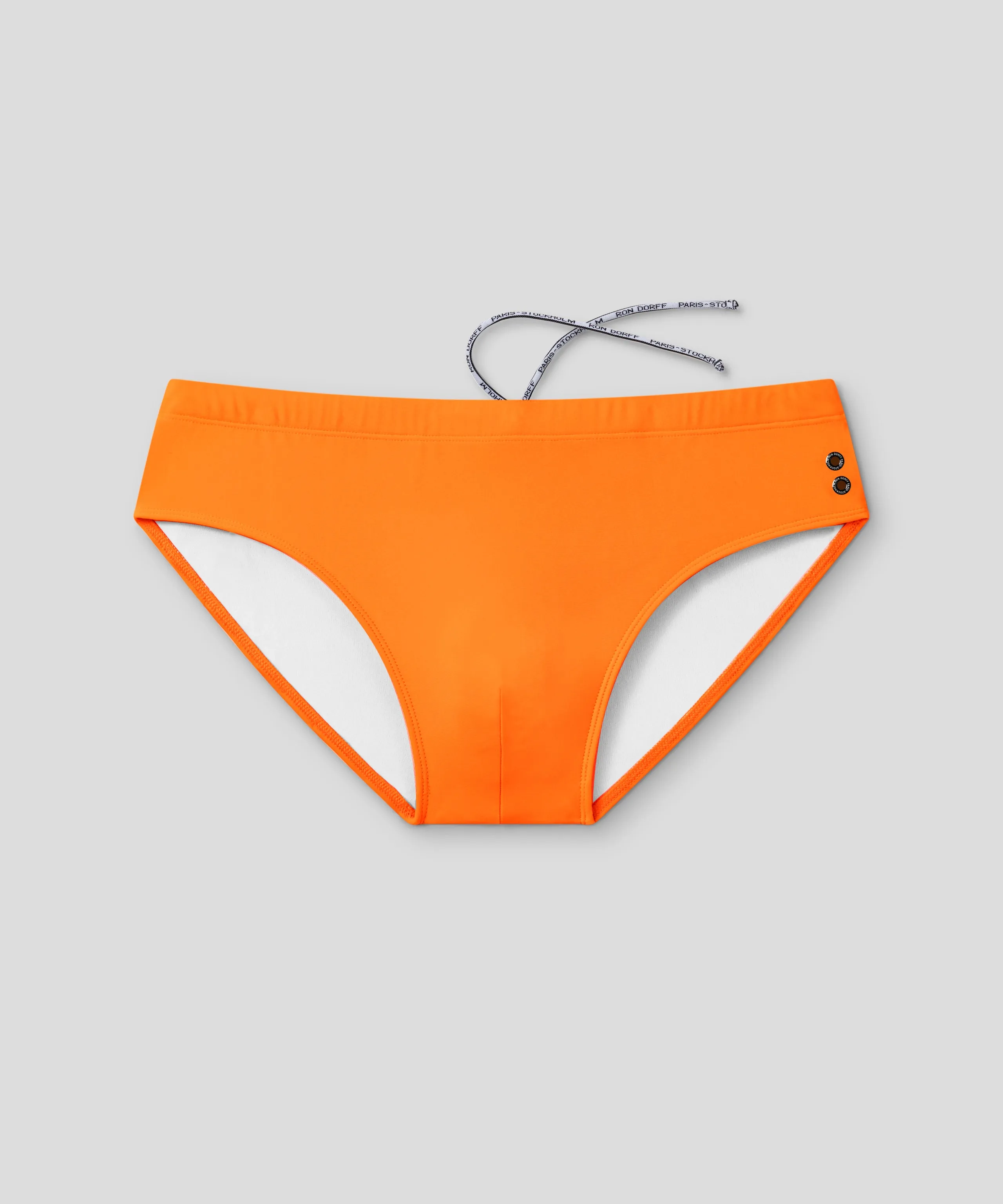 Swim Briefs: Neon Orange